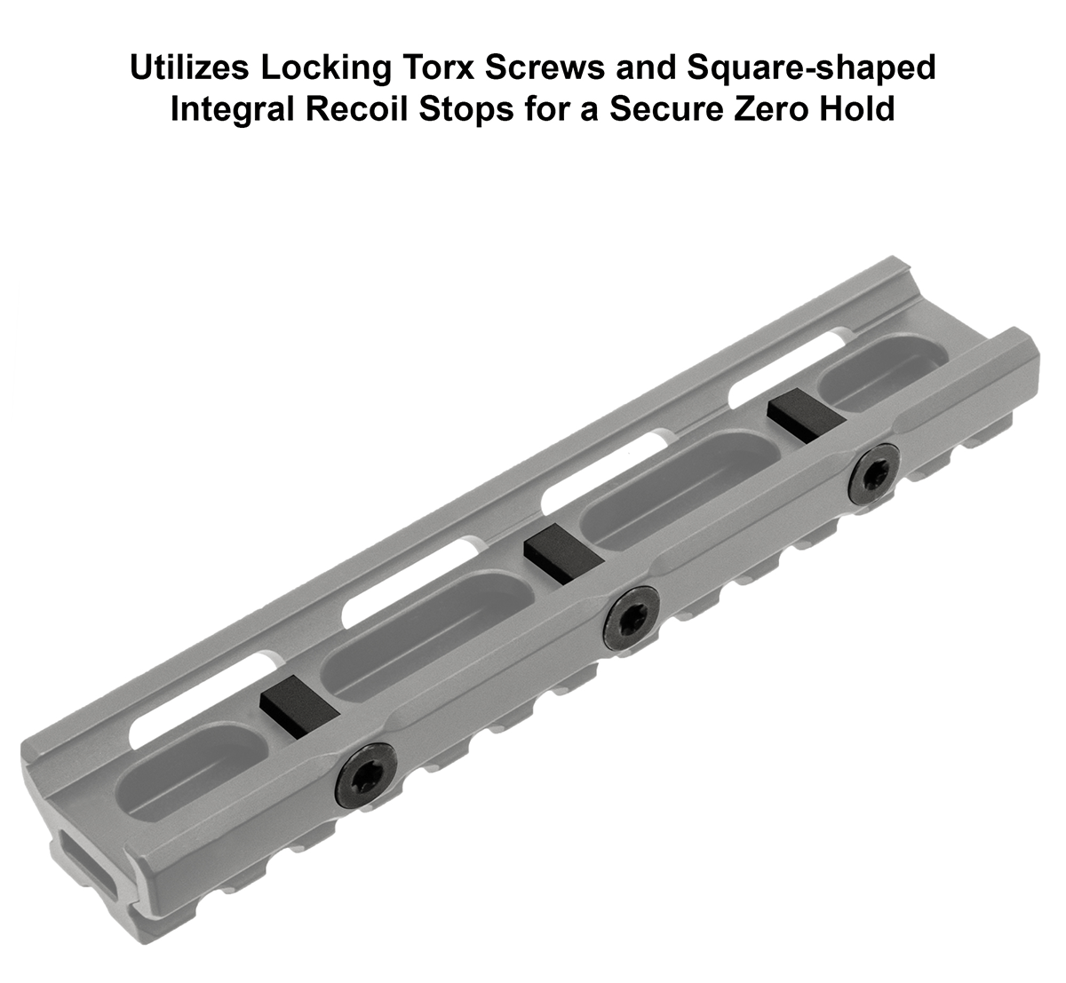 Utg Superslim 20moa Elevated Picatinny Mount 13 slot