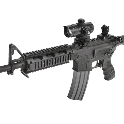 Utg Ar15 C/Length Drop In Quad Rail Black