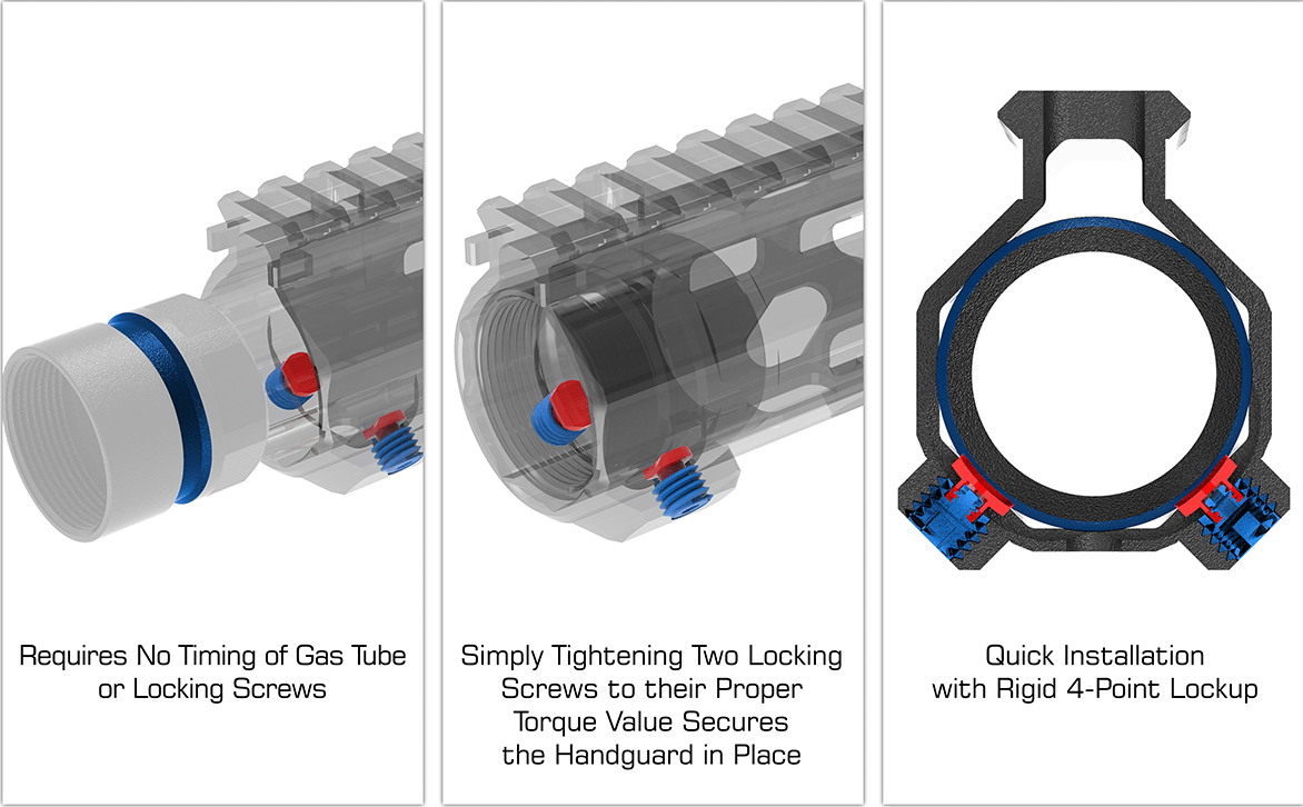 Utg Arwen 10  M-Lok F/Float Handguard