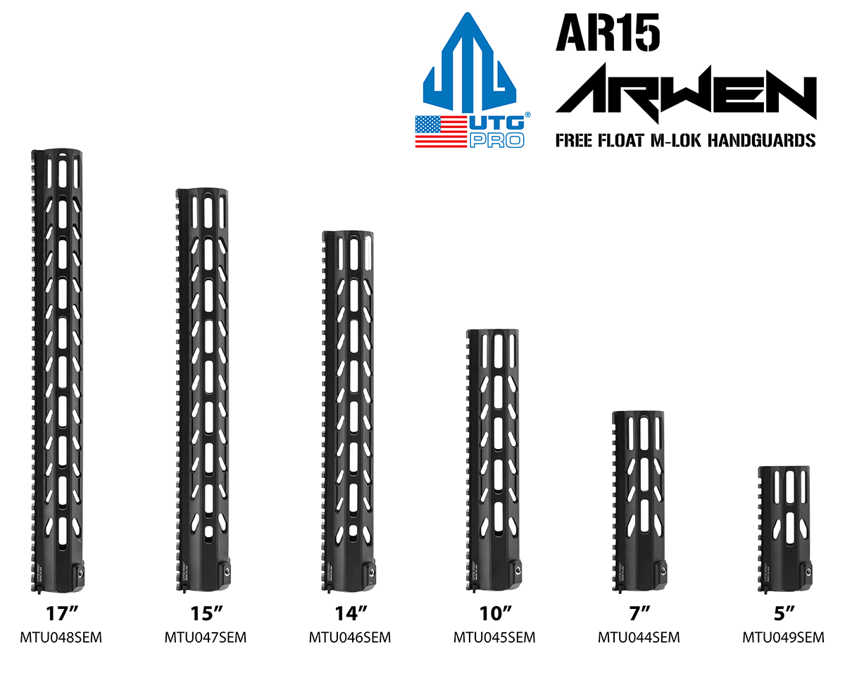 Utg Arwen 15  M-Lok F/Float Handguard