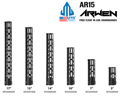 Utg Arwen 15  M-Lok F/Float Handguard