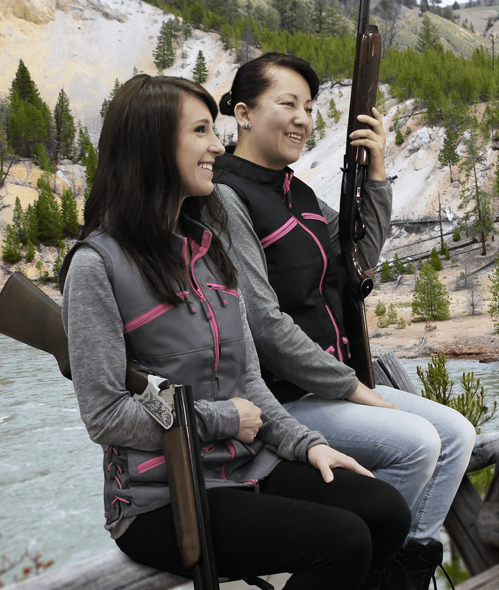 Utg True Huntress Female Sporting Vest Black/Pink