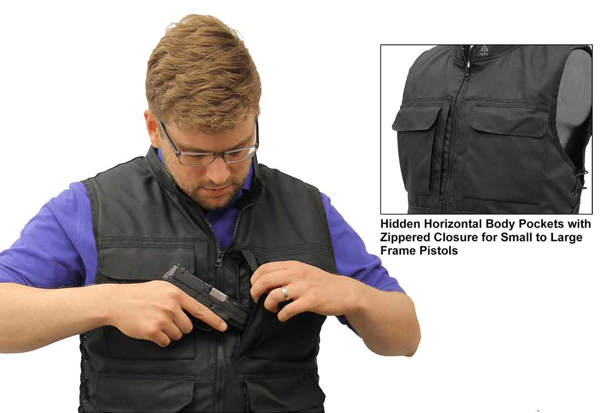 Utg True Hunter Mens Adustable Fit S-M Sporting Vest