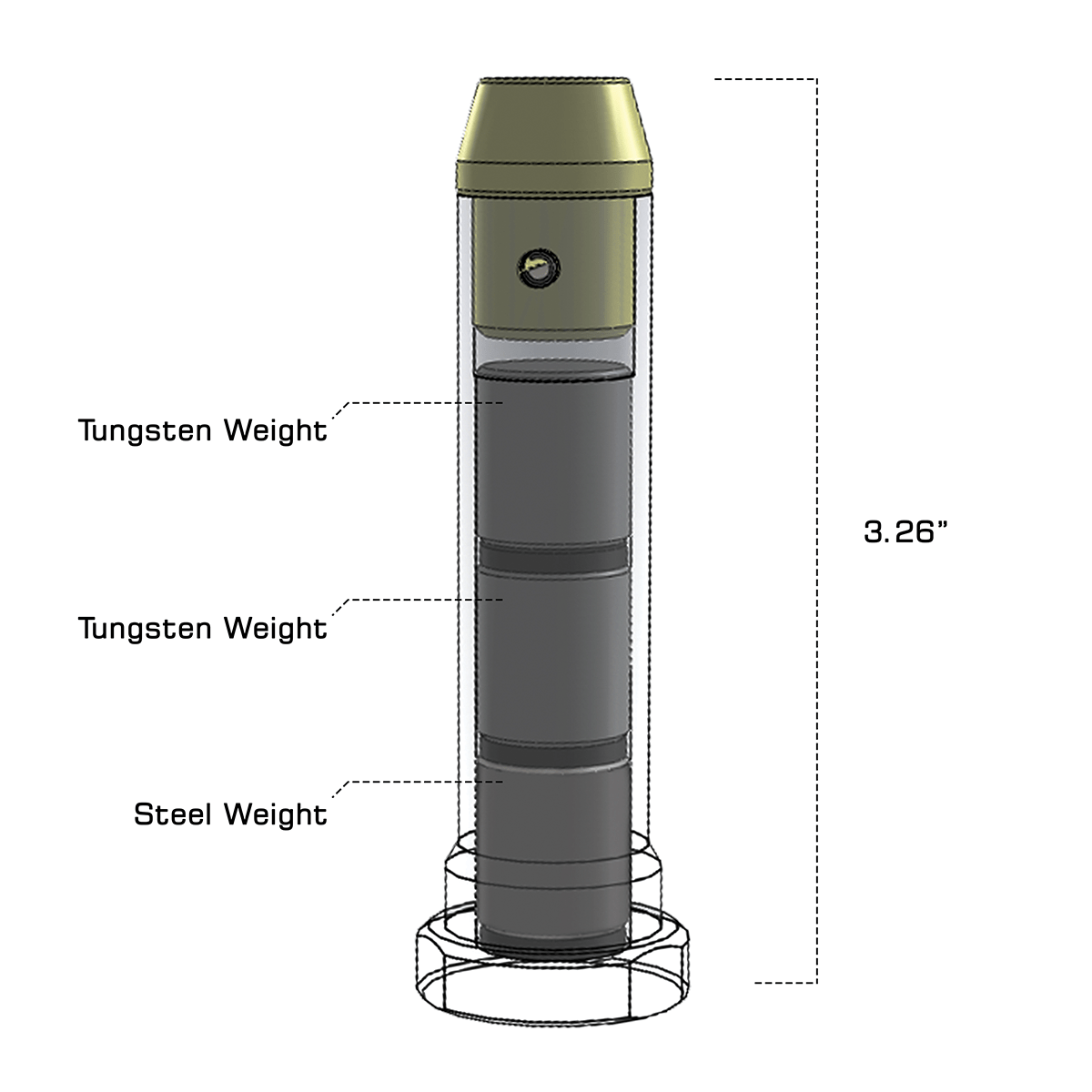 Utg Ar 15 H2 Heavy Recoil Buffer Assembly