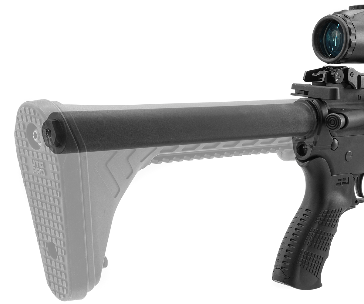 Utg Ar15 Ops Ready S5 Fixed Stock Blk