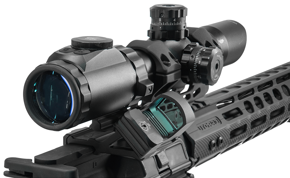 UTG Super Slim RDM20 45 Degree Angle Mount, Black