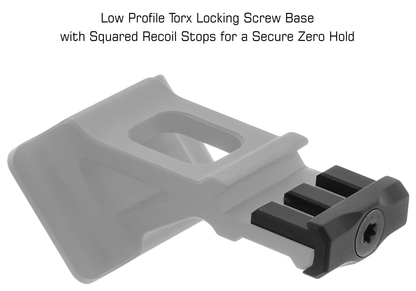 UTG Super Slim RDM20 45 Degree Angle Mount, Black