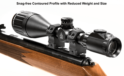 Utg Pro Sporting 1''  2pc Dovetail Rings