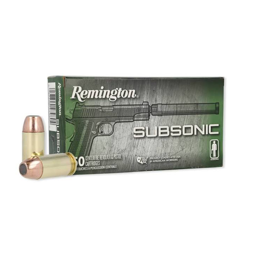 Remington 9mmp 147gr Fneb Subsonic (50)