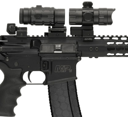 Utg Sporting Type W/E Adjust X3 Magnifier &Flip To Side Qd