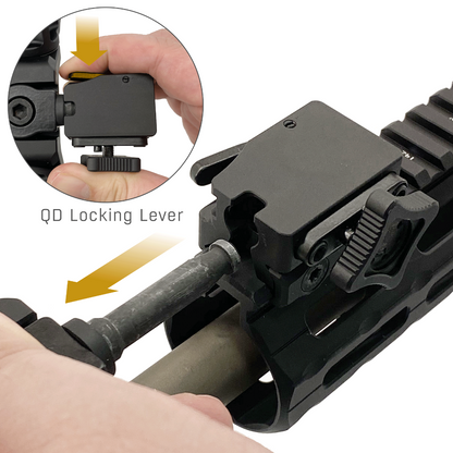 Utg Overbore Bipod Qd  Mount