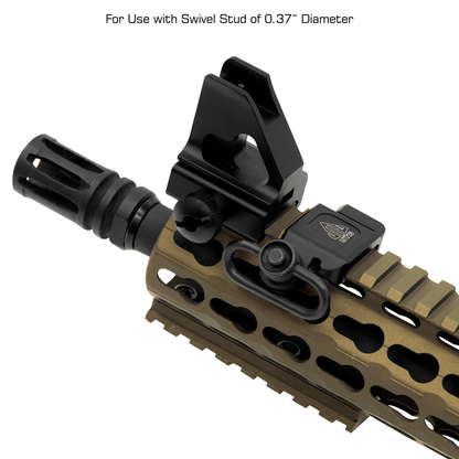 UTG Low-Pro Picatinny-mount Angled QD Sling Swivel Adaptor