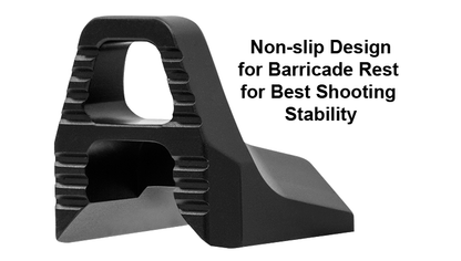 UTG Super Slim Keymod Hand Stop/ Barricade Rest Kit - Black