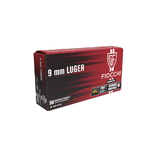 Fiocchi 9mmP 124gr FMJ