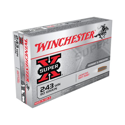 Winchester 243 Win 80gr JSP